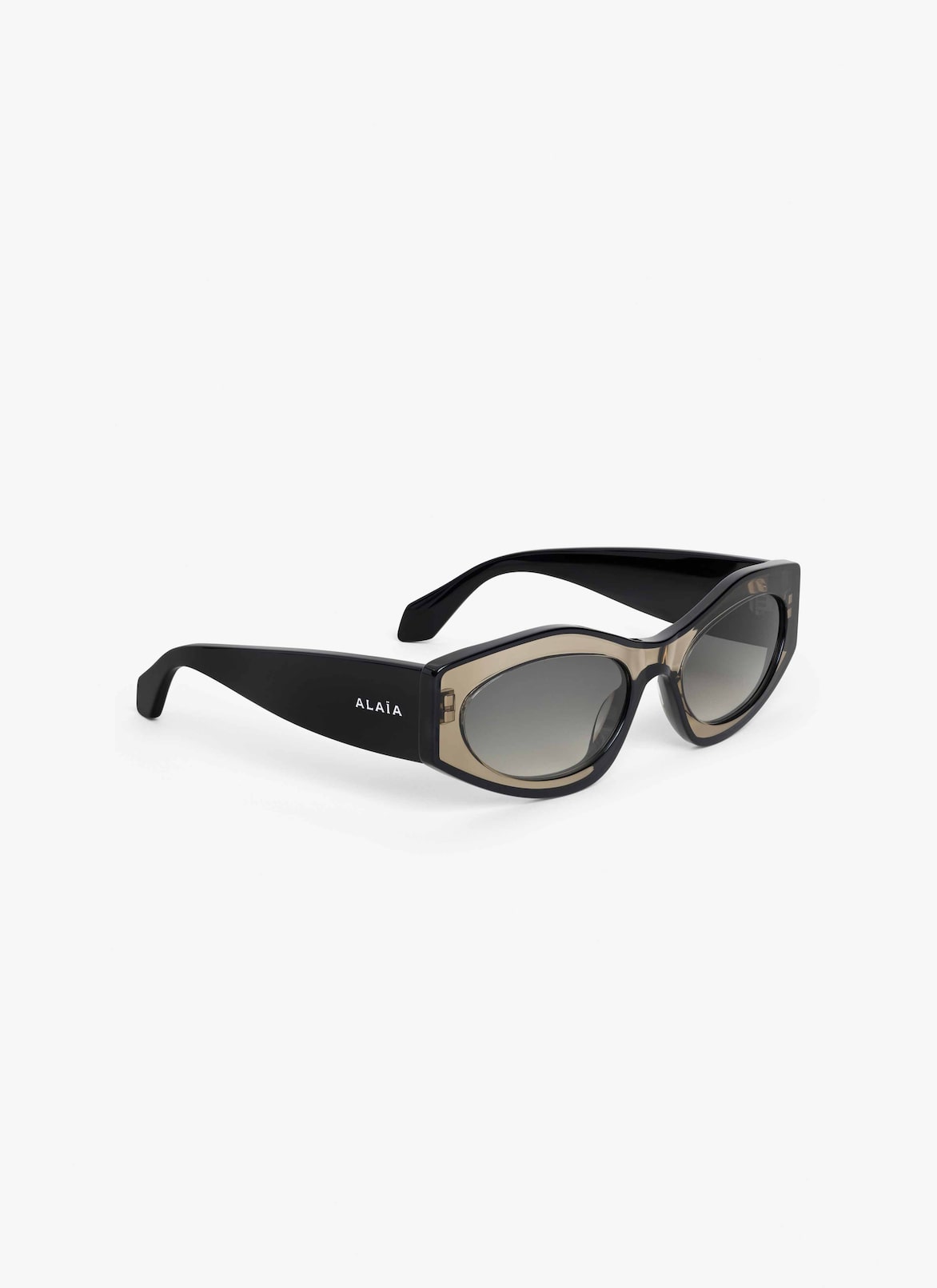 CAT EYES SUNGLASSES ALAÏA DARK GREY CAT EYES SUNGLASSES